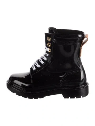 Pre-owned See By Chloé Rubber Boots In Black