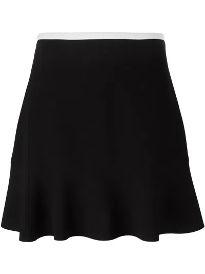 See By Chloé Ruffled Hem Skirt In Black