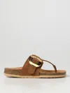 See By Chloé Sandals In Suede In Tobacco