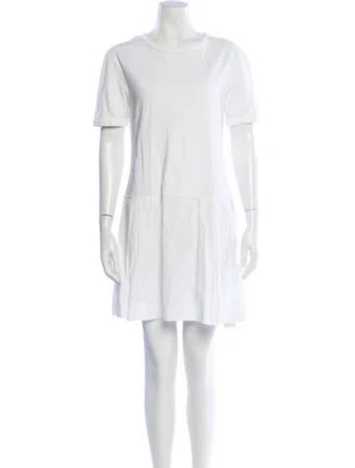 Pre-owned See By Chloé Scoop Neck Mini Dress In White