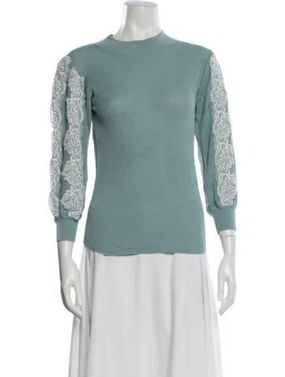 Pre-owned See By Chloé Scoop Neck Sweater In Multi