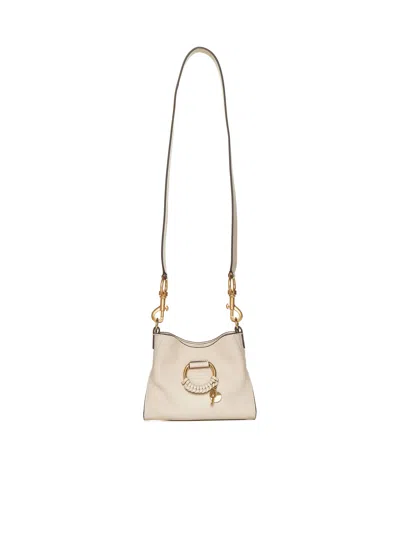 See By Chloé Shoulder Bag In Cement Beige