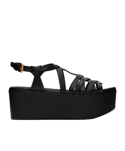 See By Chloé Sierra Cross-strap High-heeled Sandals In Black