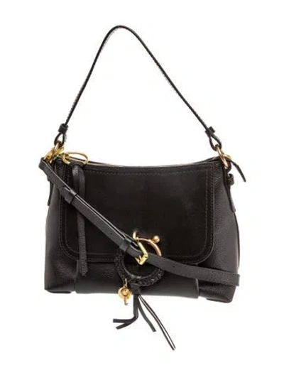 Pre-owned See By Chloé Signature Shoulder Bag In Black