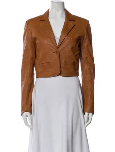 Pre-owned See By Chloé Silk Blazer In Brown