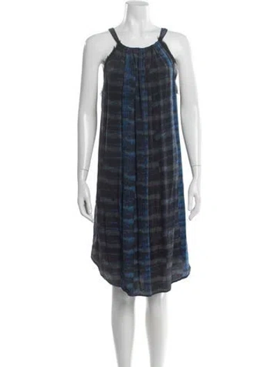 Pre-owned See By Chloé Silk Knee-length Dress In Multi