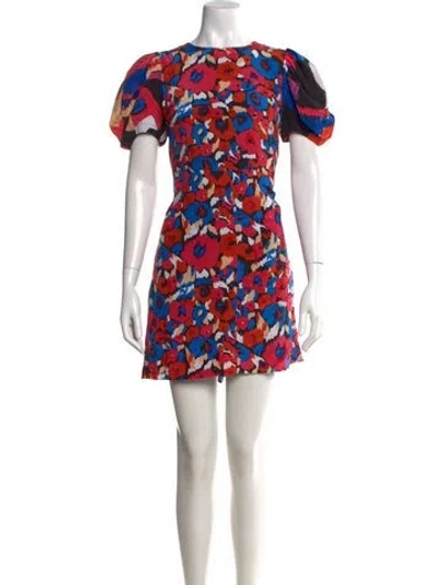 Pre-owned See By Chloé Silk Mini Dress In Pink