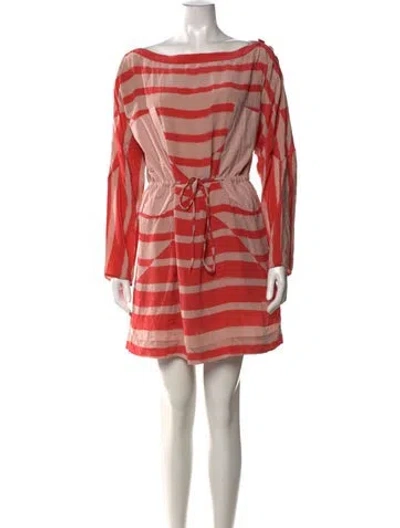 Pre-owned See By Chloé Silk Mini Dress In Pink