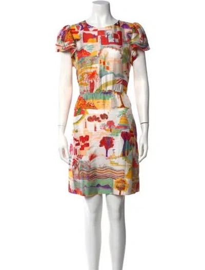 Pre-owned See By Chloé Silk Mini Dress In White
