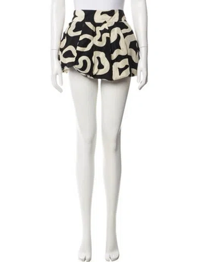 Pre-owned See By Chloé Silk Mini Skirt In Neutral