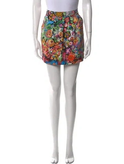 Pre-owned See By Chloé Silk Mini Skirt In Pink