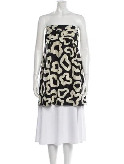 Pre-owned See By Chloé Silk Printed Top W/ Tags