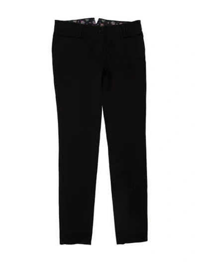 Pre-owned See By Chloé Skinny Leg Pants In Black