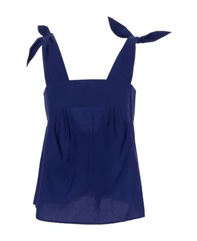 See By Chloé Sleeveless Vest In Blue