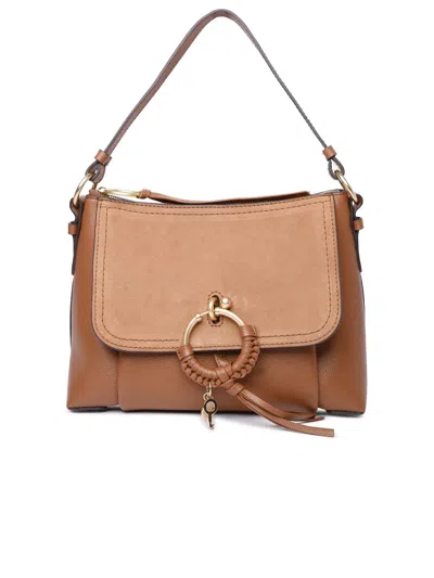 See By Chloé Small Joan Caramel Leather Bag In Brown