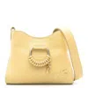 See By Chloé See By Chloe Small Mara Leather Shoulder Bag In Yellow