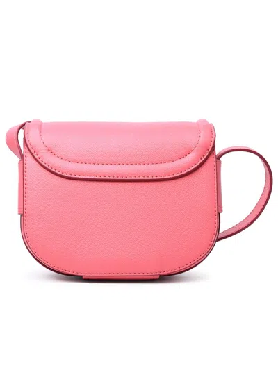 See By Chloé 'mara' Small Pink Cowhide Crossbody Bag