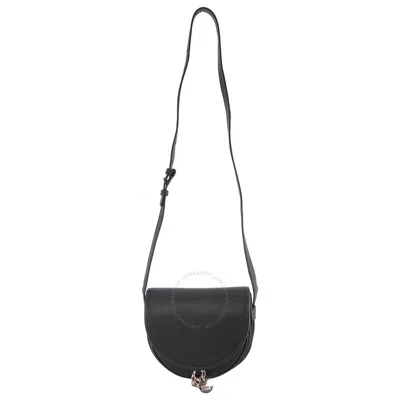 See By Chloé See By Chloe Small Mara Saddle Shoulder Bag In Black