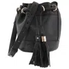 See By Chloé See By Chloe Small Vicki Leather Bucket Bag In Black