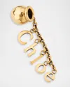 See By Chloé Sphere Chloe Letters Dice Charm In Gold