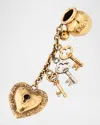 See By Chloé Sphere Key Dice Charm In Gold