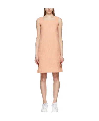 See By Chloé Square Neck Shift Dress In Nude