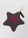 See By Chloé Star-shaped Key Holders Gold Hardware In Black