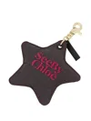 See By Chloé Star-shaped Key Holders Gold Hardware In Black