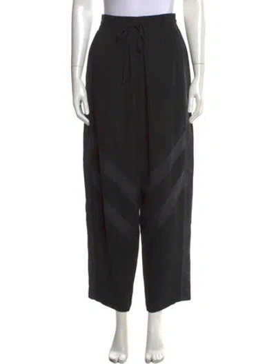 Pre-owned See By Chloé Straight Leg Pants In Black