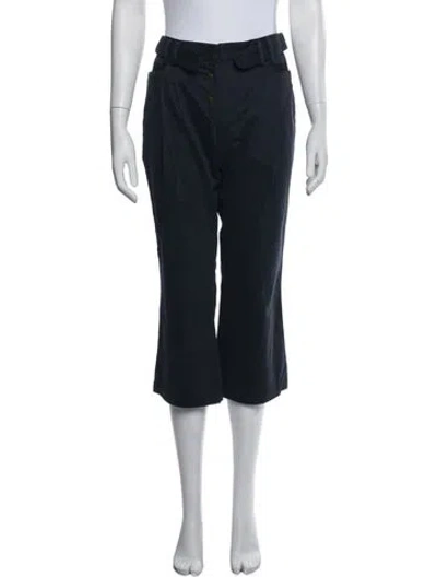 Pre-owned See By Chloé Straight Leg Pants In Blue