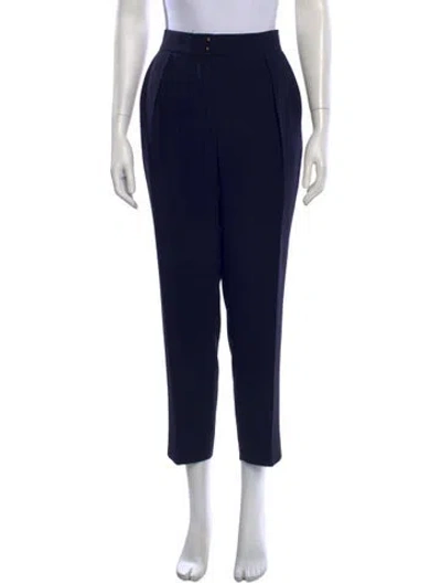 Pre-owned See By Chloé Straight Leg Pants In Blue