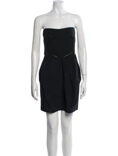 Pre-owned See By Chloé Strapless Mini Dress In Black