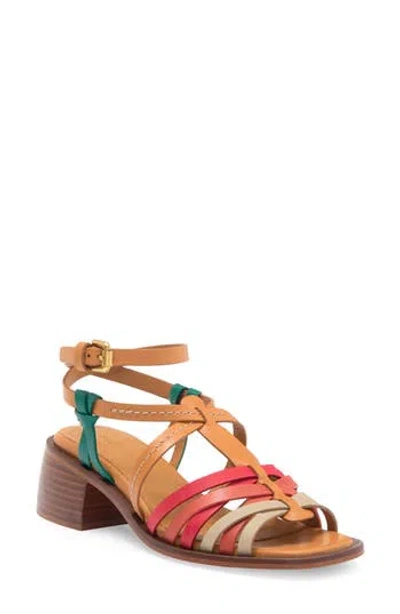 See By Chloé Strappy Block Heel Sandal