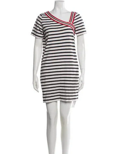 Pre-owned See By Chloé Striped Mini Dress In Multi