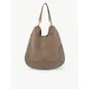 See By Chloé See By Chloe Suede And Leather Hobo Bag