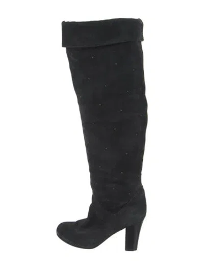 Pre-owned See By Chloé Suede Boots In Black