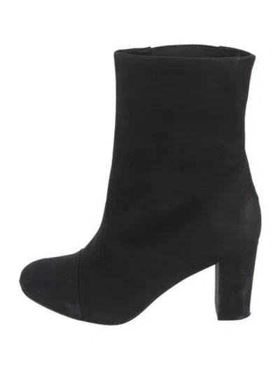 Pre-owned See By Chloé Suede Boots In Black