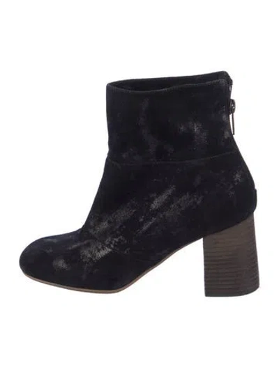 Pre-owned See By Chloé Suede Boots In Blue