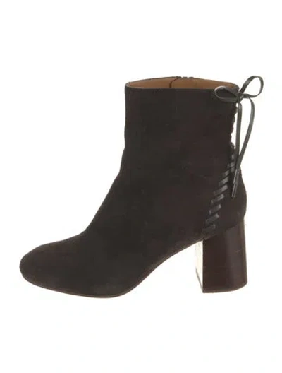 Pre-owned See By Chloé Suede Boots In Brown
