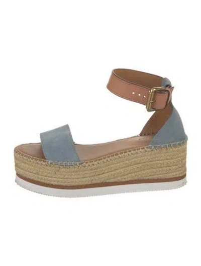 Pre-owned See By Chloé Suede Espadrilles