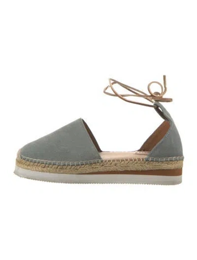 Pre-owned See By Chloé Suede Espadrilles In Multicolor