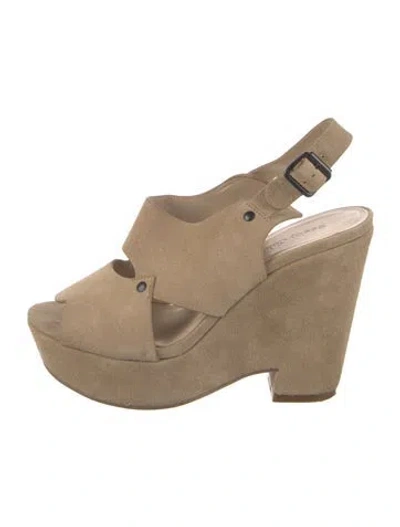 Pre-owned See By Chloé Suede Pumps In Neutrals