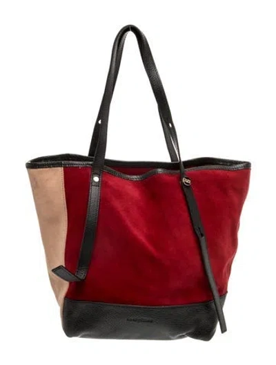 Pre-owned See By Chloé Suede Shoulder Bag In Red