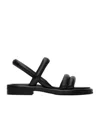 See By Chloé Black Suzan Flat Sandals In Black