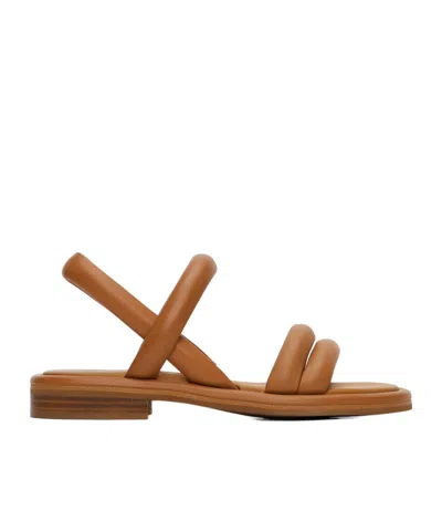 See By Chloé Suzan Open-toed Flat Sandals In Brown