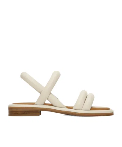 See By Chloé Off-white Suzan Flat Sandals In 101-natural