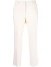 See By Chloé Tailored Tapered-leg Trousers In Neutrals