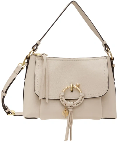 See By Chloé Taupe Small Joan Bag In 24h Cement Beige