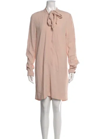 Pre-owned See By Chloé Tie Neck Romper In Neutral