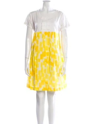 Pre-owned See By Chloé Tie-dye Print Mini Dress In Multi